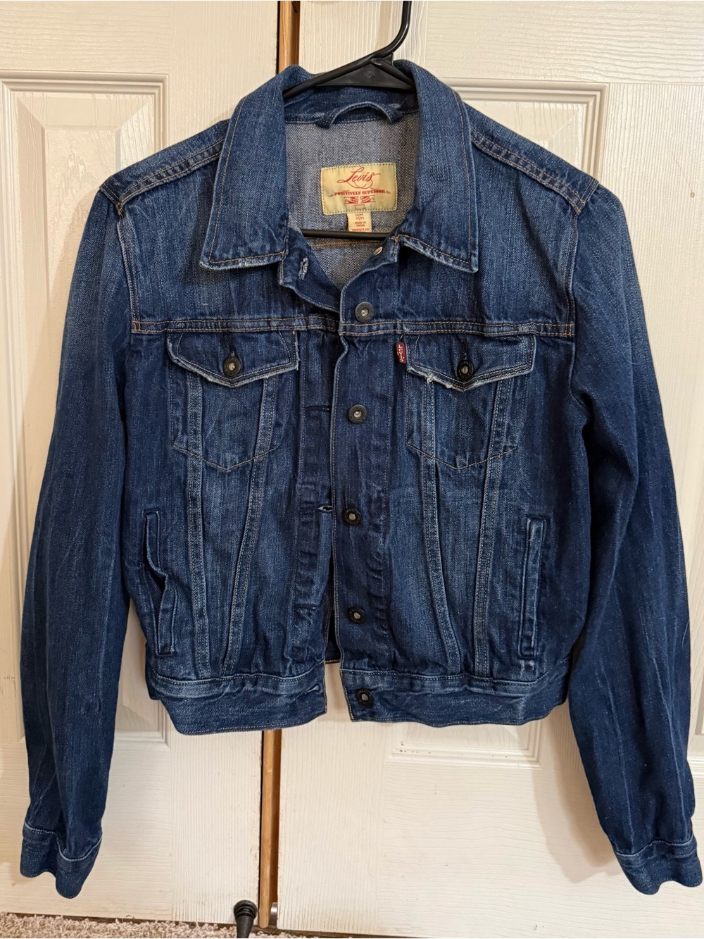 Levi’s Blue Denim Trucker Jean Jacket Women’s Medium